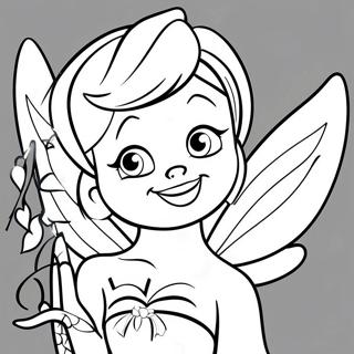 Tinker Bell Med Funklende Vinger Farveside 72965-60246