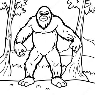 Snydende Sasquatch Farvelægningssider