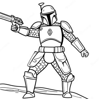 Jango Fett I Kampudstyr Farveside 73225-60451