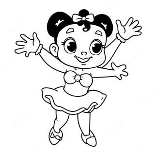 Betty Boop Danser Farveside 732-586