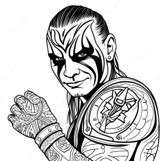 Jeff Hardy Farveside 73605-60735