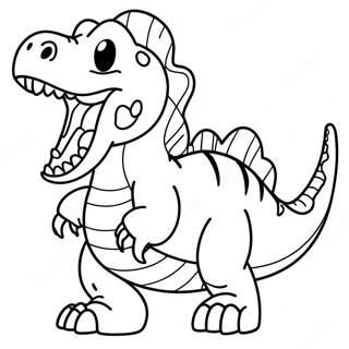 Rex Dinosauren Broler Farveside 73746-60866