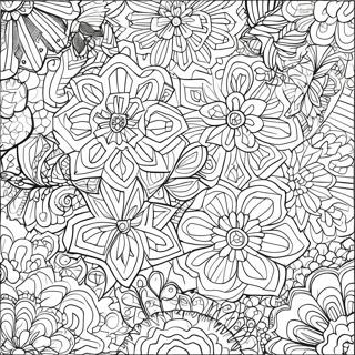 Intrikate Tessellation Design Farvelaegning Side 73816-60918