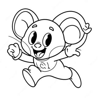 Mighty Mouse Flyvende Eventyr Farveside 74006-61072