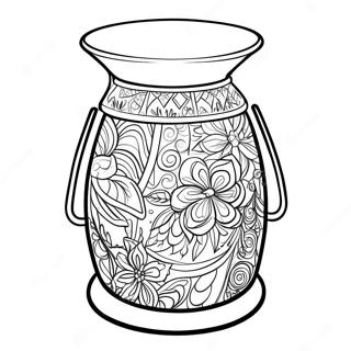 Farverig Scentsy Warmer Farveside 74086-61131