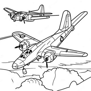 B 17 Bomber Farveside 74395-61375