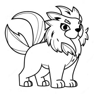 Arcanine Farvelægningssider