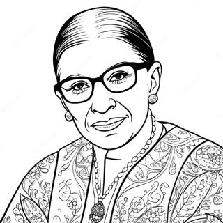 Ruth Bader Ginsburg Farveside 74555-61499