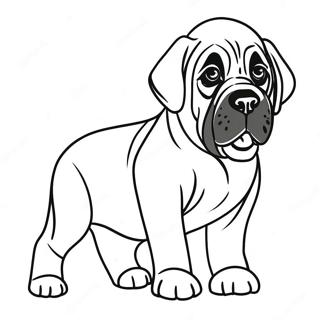 Legesyg Engelsk Mastiff Hvalp Farveside 74596-61535