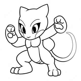 Mewtwo I Kampstilling Farvelaegningsside 772-619