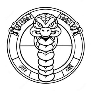 Cobra Kai Logo Farveside 7964-6466