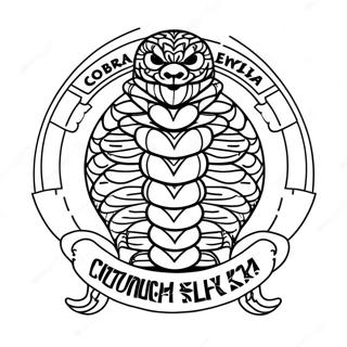 Cobra Kai Logo Farveside 7964-6467