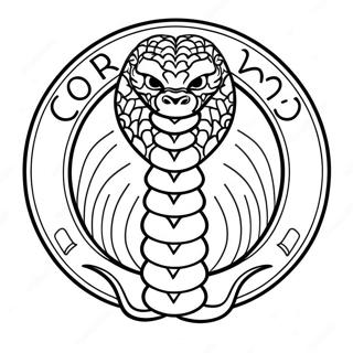 Cobra Kai Logo Farveside 7964-6468