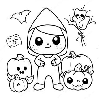 Halloween Kawaii Farveside 8475-6943