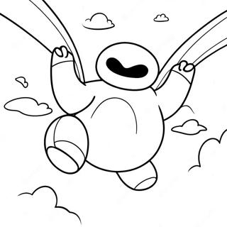 Baymax Flyvende I Himlen Farveside 8586-7034