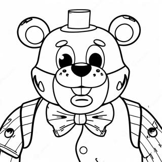 Skraemmende Freddy Fazbear Farveside 8937-7308