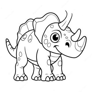 Triceratops Farveside 8956-7318