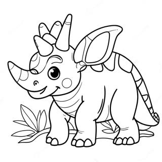 Triceratops Farveside 8956-7319