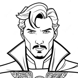 Doctor Strange Farvelægningssider