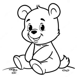 Baby Winnie The Pooh Farveside 9076-7415