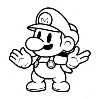 Papir Mario Farvelægningssider