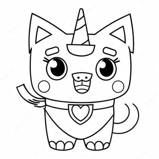 Unikitty Farvelægningssider