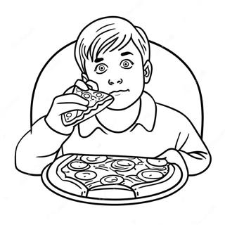 Kevin Mccallister Med Pizza Farveside 9677-7896