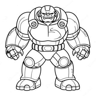 Hulk Buster Farveside 9866-8115